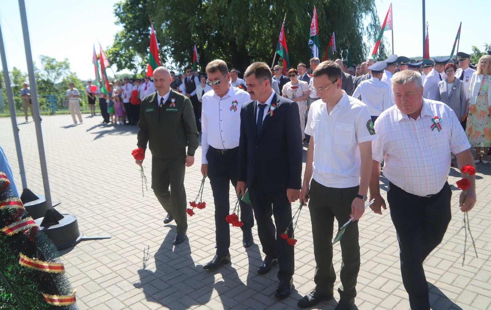 Петриковский лесхоз – в День Независимости!